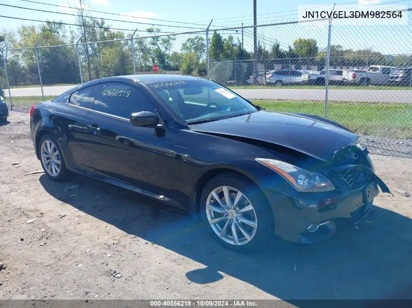 2013 Infiniti G37X VIN: JN1CV6EL3DM982564 Lot: 40556218