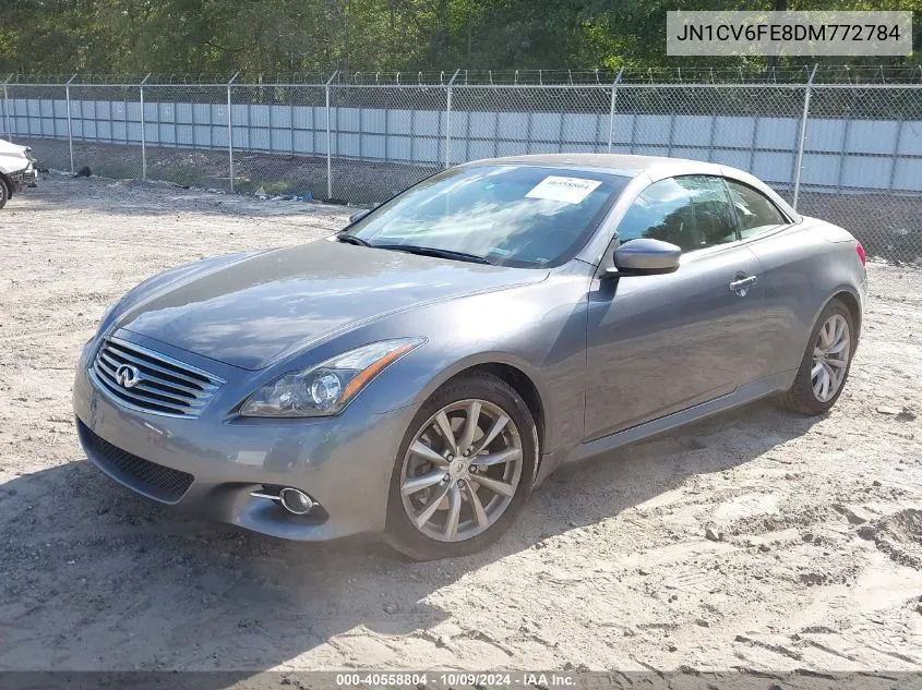 2013 Infiniti G37 VIN: JN1CV6FE8DM772784 Lot: 40558804