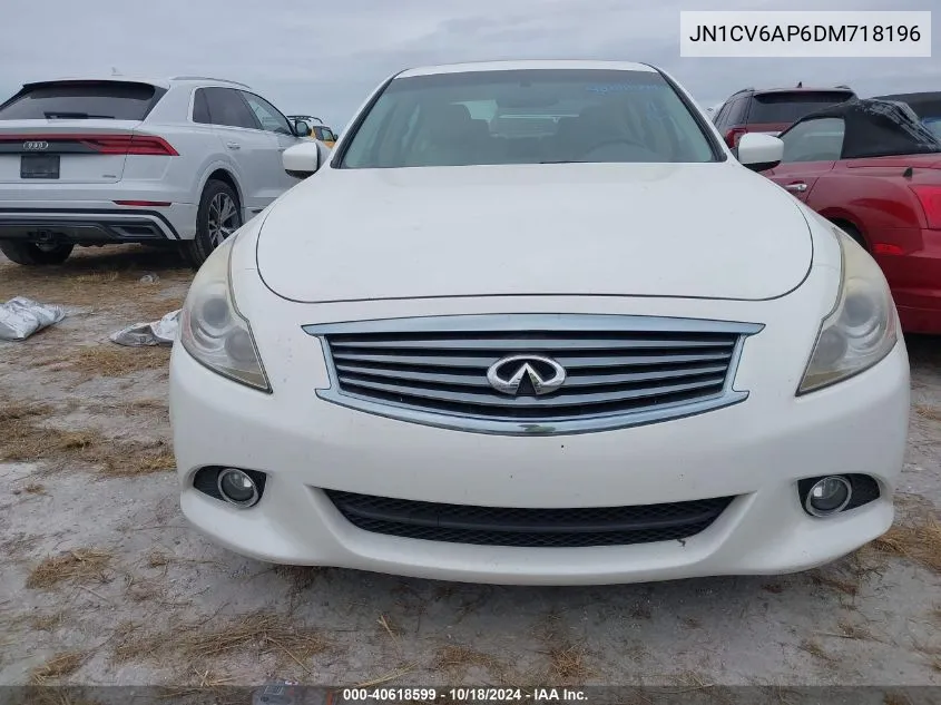 JN1CV6AP6DM718196 2013 Infiniti G37 Journey/Sport