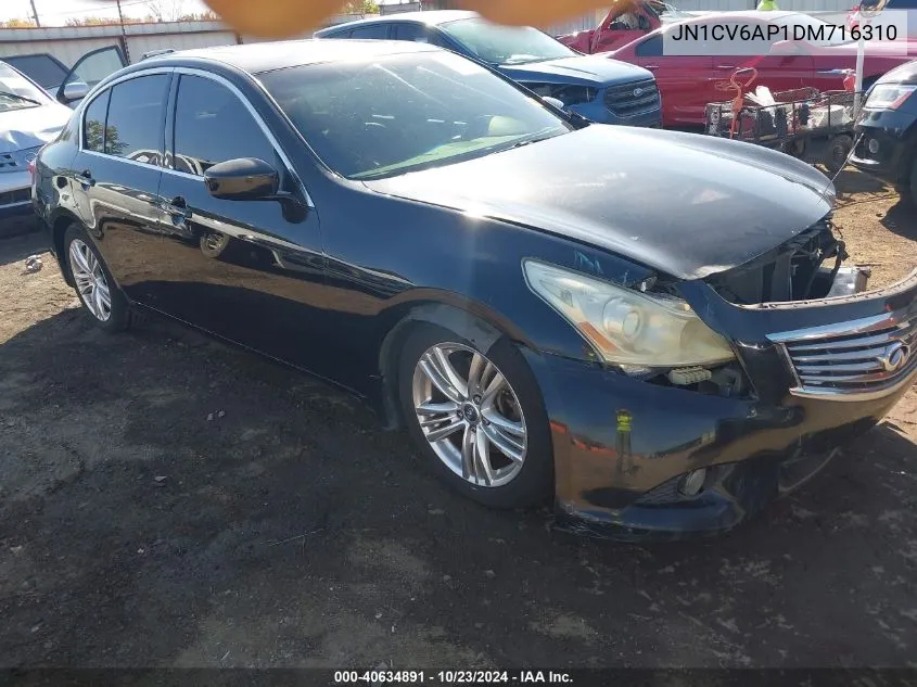 2013 Infiniti G37 Journey VIN: JN1CV6AP1DM716310 Lot: 40634891