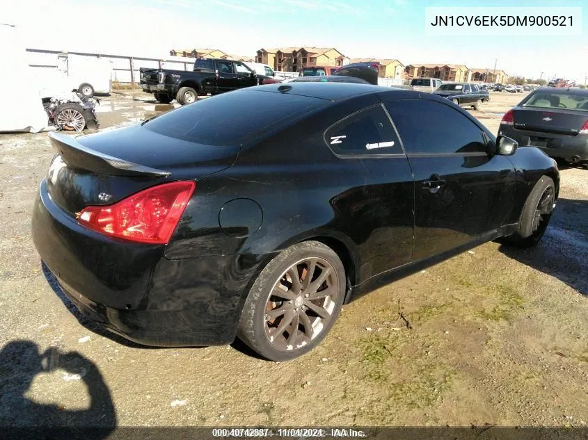 2013 Infiniti G37 Journey VIN: JN1CV6EK5DM900521 Lot: 40742887