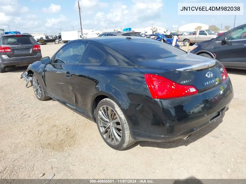 JN1CV6EL4DM982038 2013 Infiniti G37X