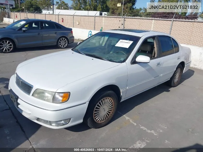 1997 Infiniti I30 VIN: JNKCA21D2VT521832 Lot: 40526803