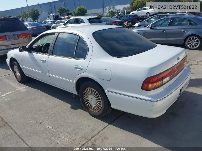 1997 Infiniti I30 VIN: JNKCA21D2VT521832 Lot: 40526803