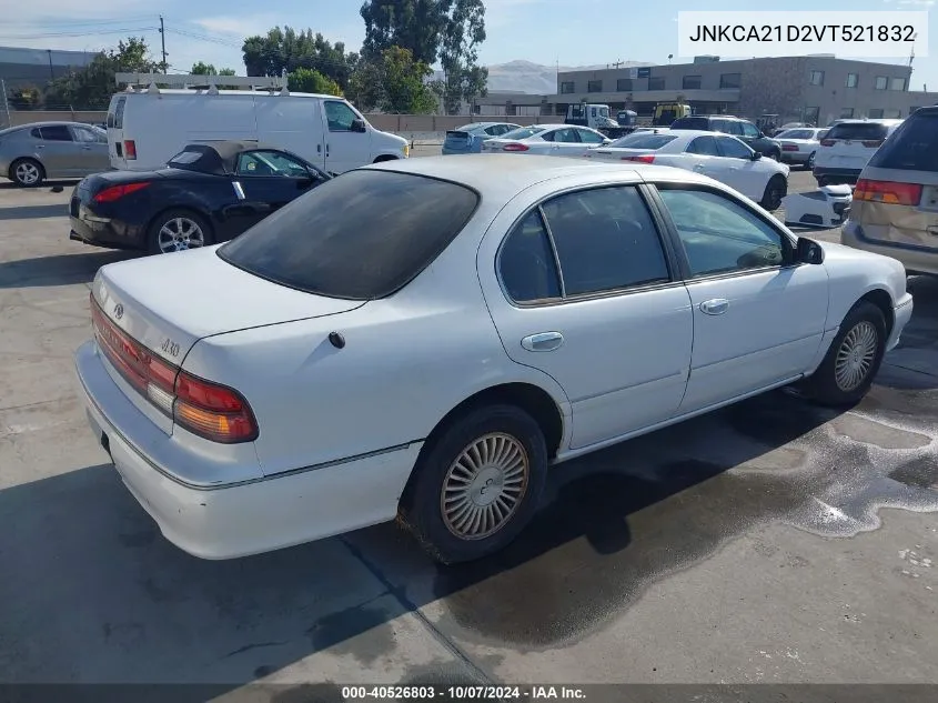 1997 Infiniti I30 VIN: JNKCA21D2VT521832 Lot: 40526803