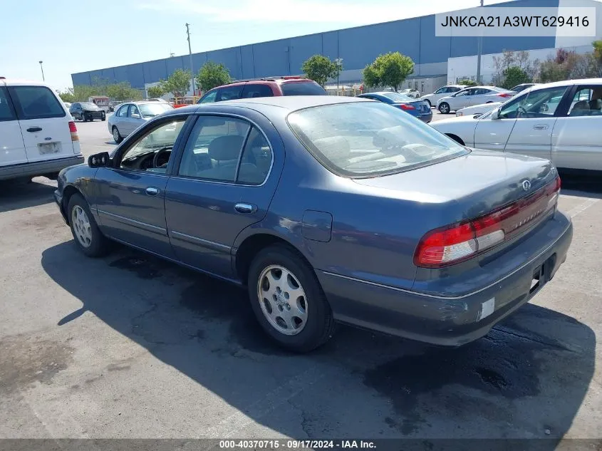 1998 Infiniti I30 Standard/Touring VIN: JNKCA21A3WT629416 Lot: 40370715