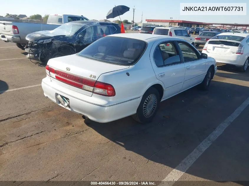 1998 Infiniti I30 Standard/Touring VIN: JNKCA21A0WT607731 Lot: 40456430