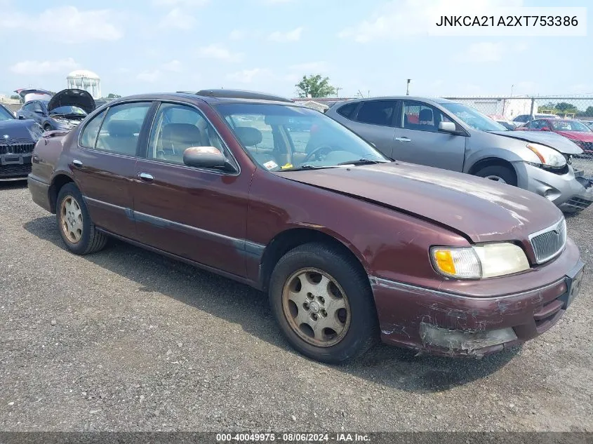 1999 Infiniti I30 Limited/Standard/Touring VIN: JNKCA21A2XT753386 Lot: 40049975