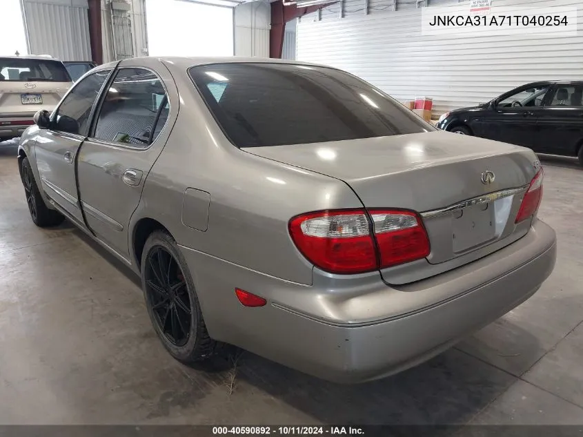 2001 Infiniti I30 Touring VIN: JNKCA31A71T040254 Lot: 40590892