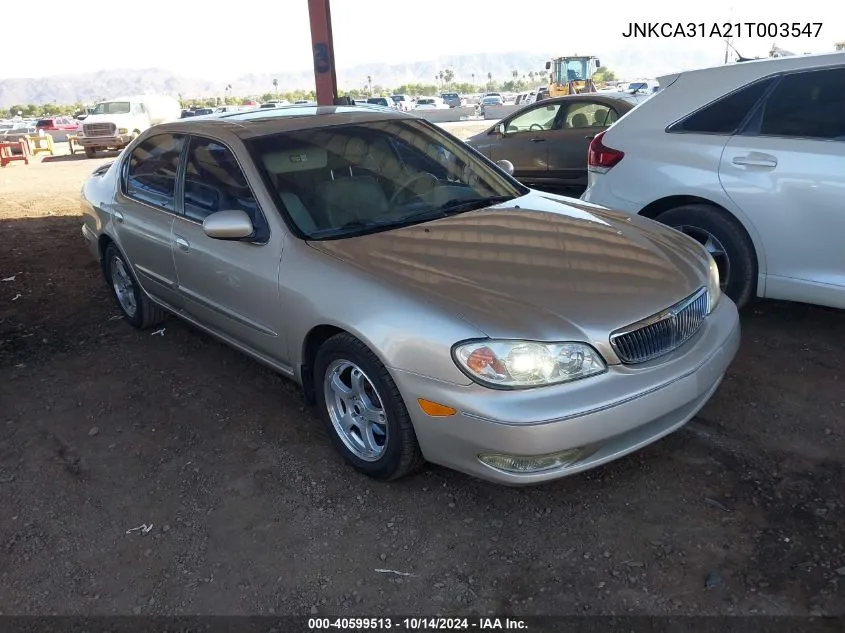 2001 Infiniti I30 Luxury VIN: JNKCA31A21T003547 Lot: 40599513