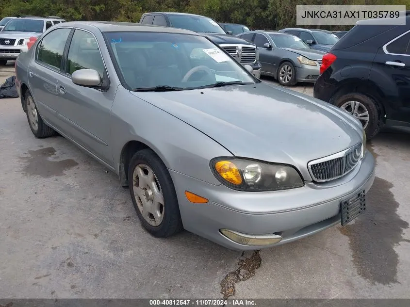 2001 Infiniti I30 Luxury VIN: JNKCA31AX1T035789 Lot: 40812547