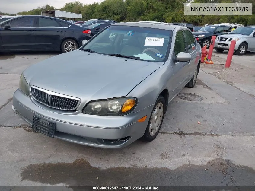 2001 Infiniti I30 Luxury VIN: JNKCA31AX1T035789 Lot: 40812547