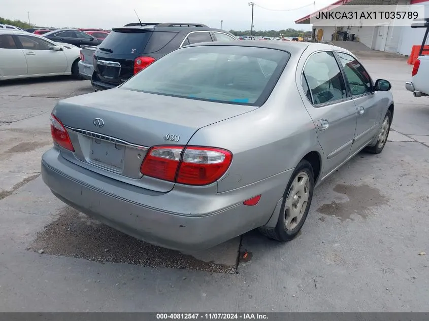 2001 Infiniti I30 Luxury VIN: JNKCA31AX1T035789 Lot: 40812547