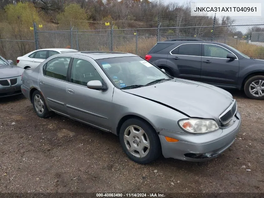 2001 Infiniti I30 Luxury VIN: JNKCA31AX1T040961 Lot: 40863490