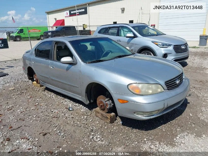 2002 Infiniti I35 Luxury VIN: JNKDA31A92T013448 Lot: 39985258