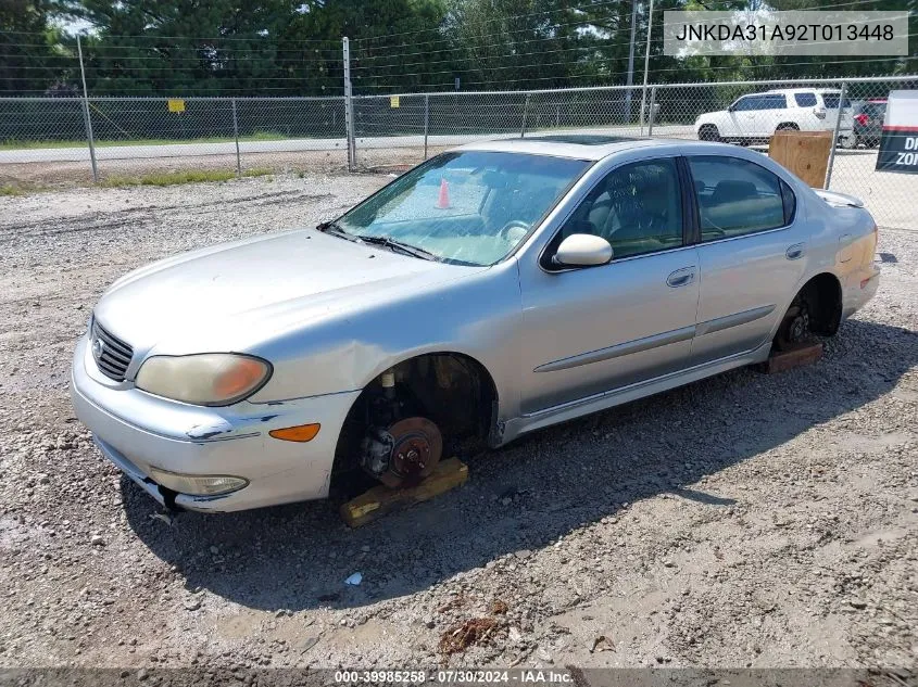 2002 Infiniti I35 Luxury VIN: JNKDA31A92T013448 Lot: 39985258