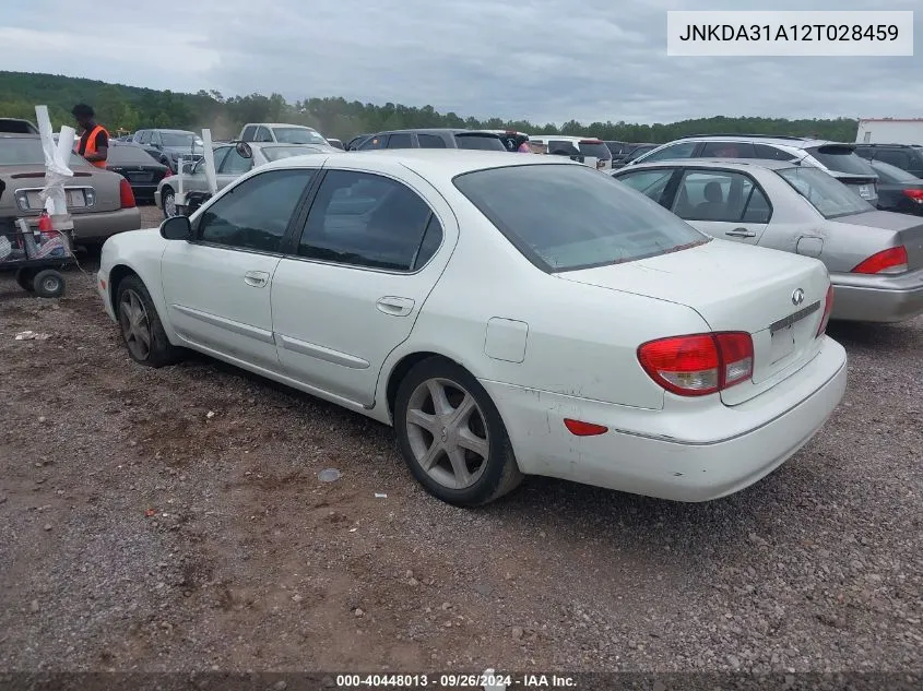 2002 Infiniti I35 Luxury VIN: JNKDA31A12T028459 Lot: 40448013