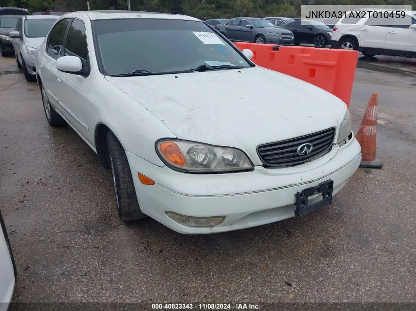 JNKDA31AX2T010459 2002 Infiniti I35 Luxury