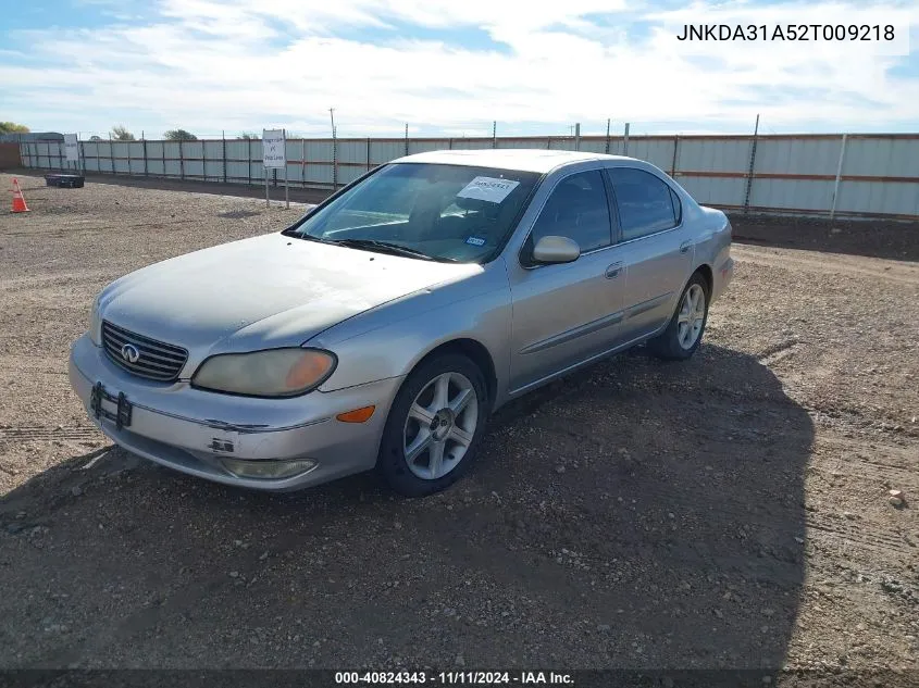 2002 Infiniti I35 Luxury VIN: JNKDA31A52T009218 Lot: 40824343