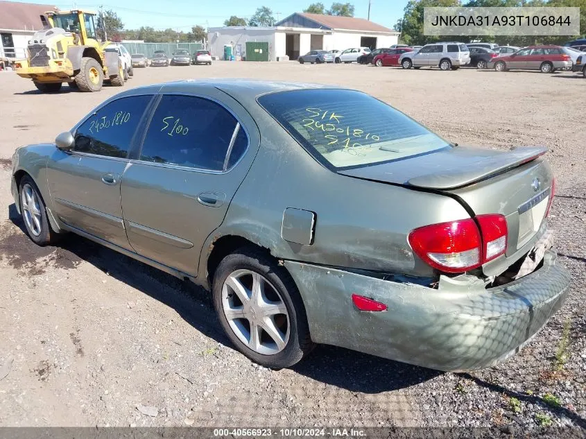 2003 Infiniti I35 Luxury VIN: JNKDA31A93T106844 Lot: 40566923