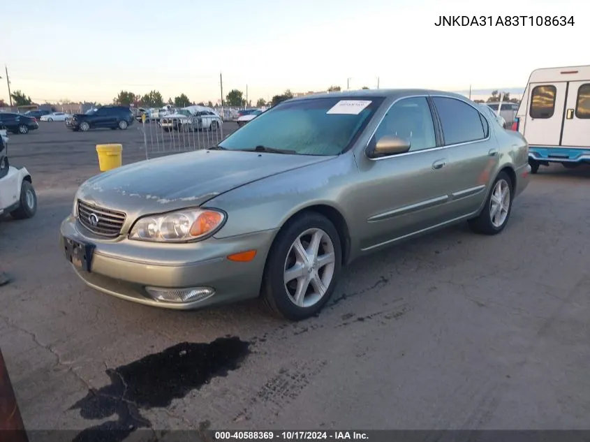 JNKDA31A83T108634 2003 Infiniti I35 Luxury