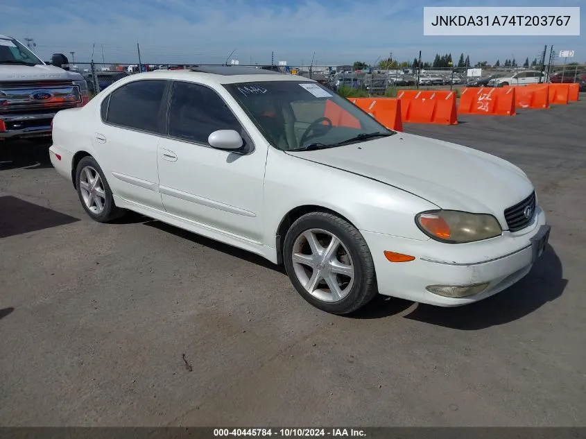 2004 Infiniti I35 Luxury VIN: JNKDA31A74T203767 Lot: 40445784