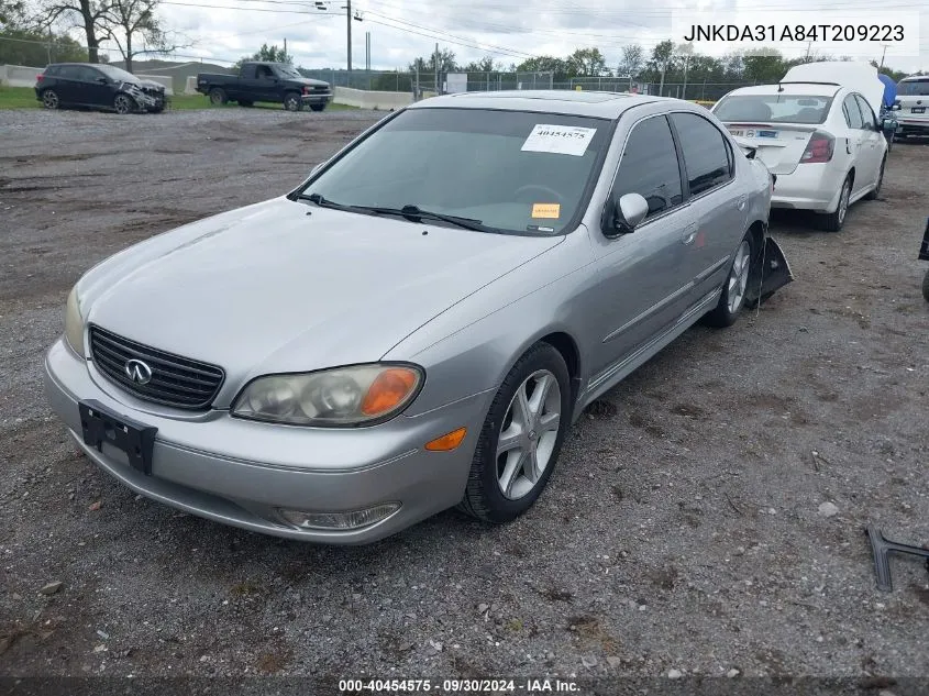 2004 Infiniti I35 Luxury VIN: JNKDA31A84T209223 Lot: 40454575