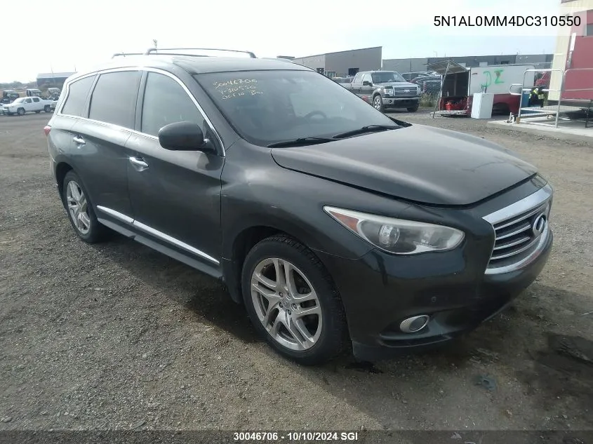 2013 Infiniti Jx35 VIN: 5N1AL0MM4DC310550 Lot: 30046706