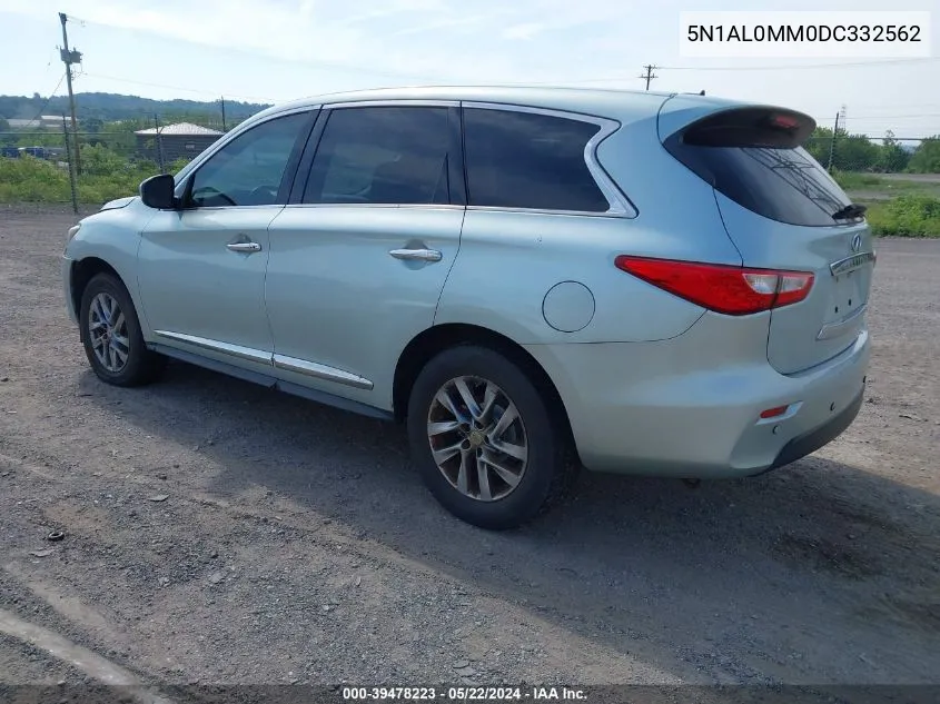 5N1AL0MM0DC332562 2013 Infiniti Jx35