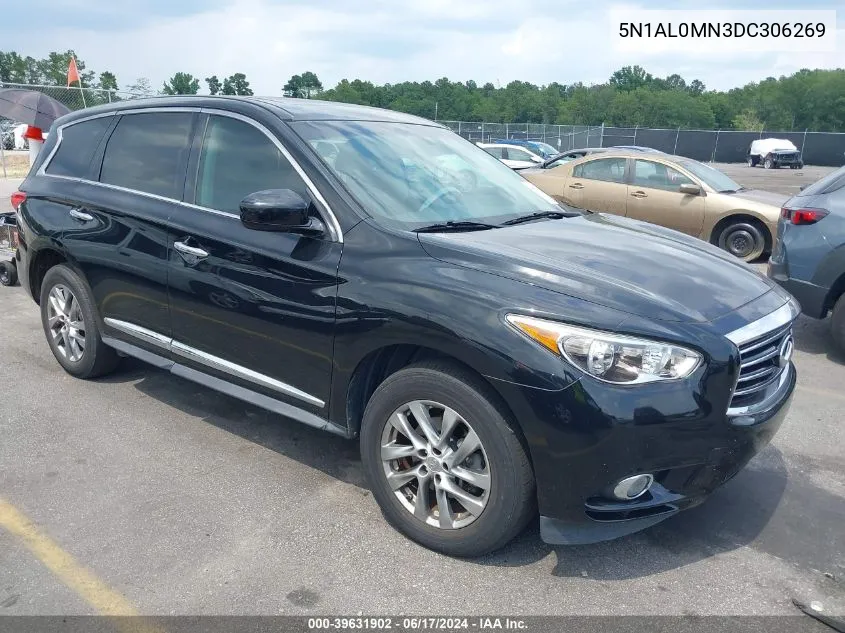 2013 Infiniti Jx35 VIN: 5N1AL0MN3DC306269 Lot: 39631902