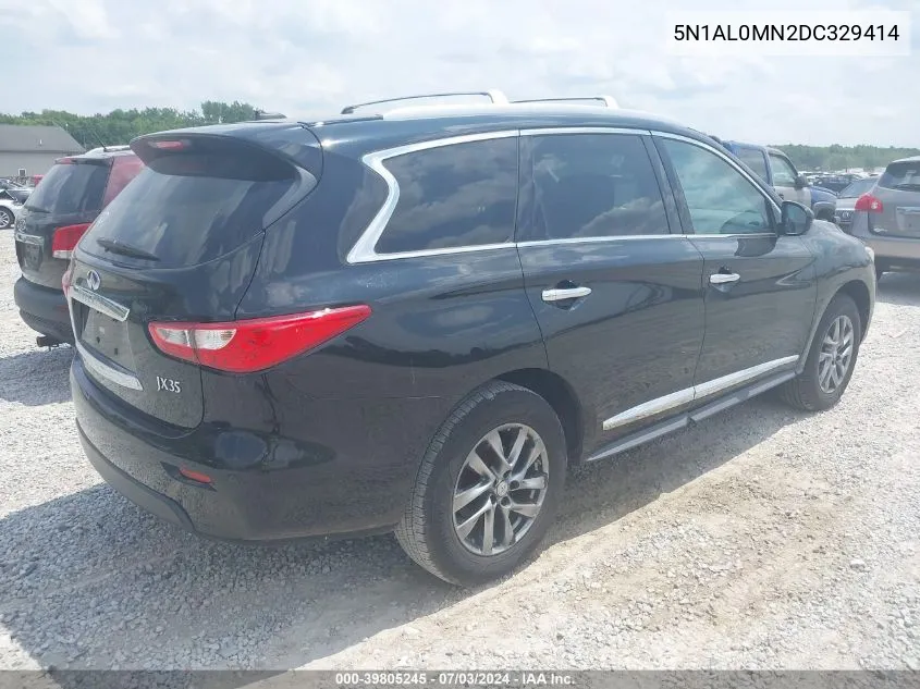 5N1AL0MN2DC329414 2013 Infiniti Jx35