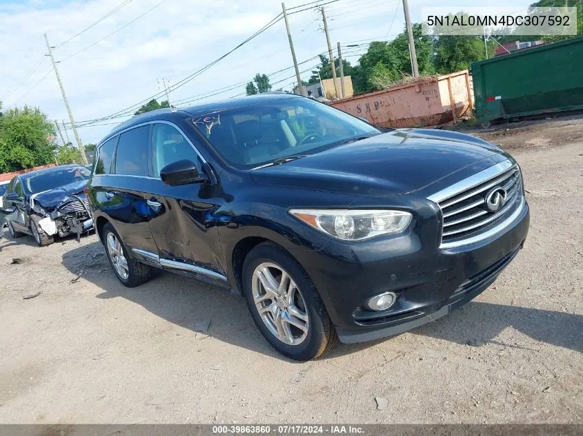 2013 Infiniti Jx35 VIN: 5N1AL0MN4DC307592 Lot: 39863860