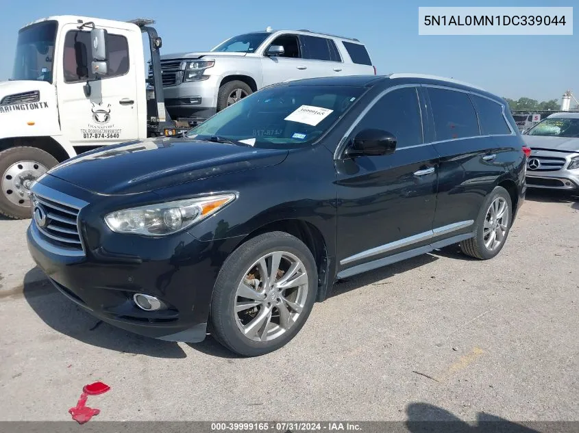 2013 Infiniti Jx35 VIN: 5N1AL0MN1DC339044 Lot: 39999165