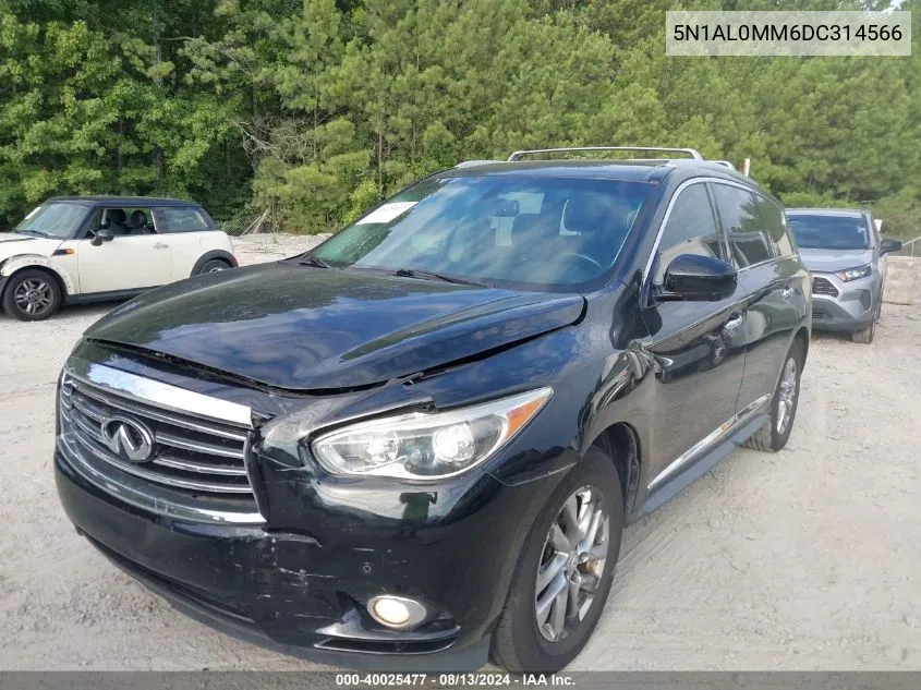 5N1AL0MM6DC314566 2013 Infiniti Jx35