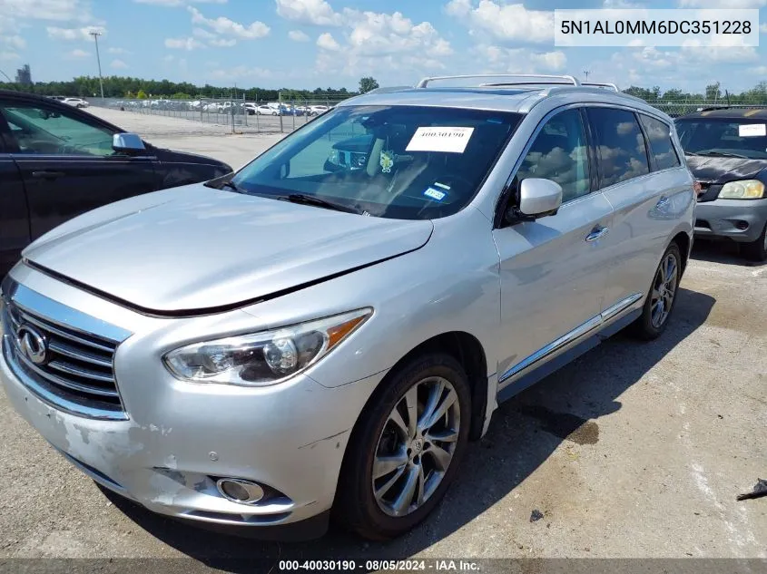 5N1AL0MM6DC351228 2013 Infiniti Jx35