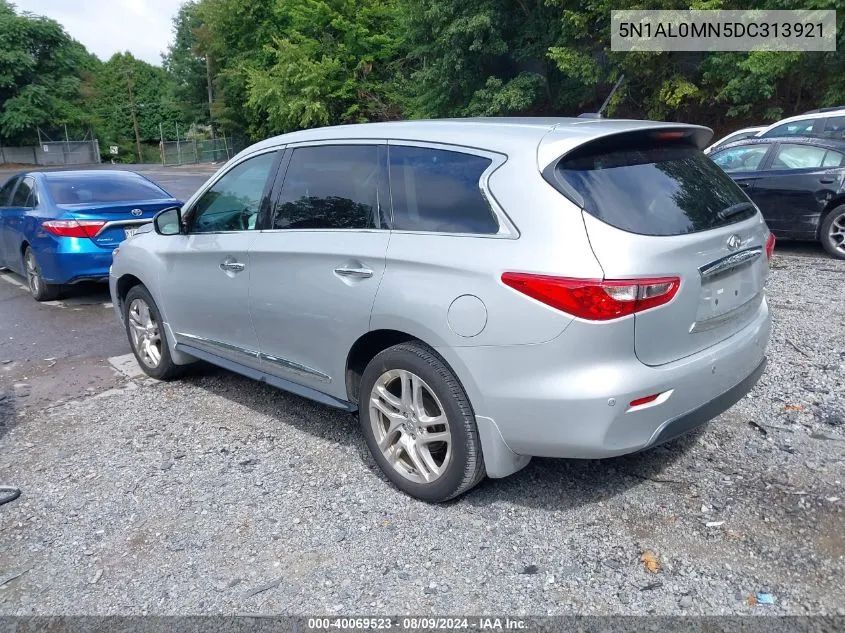 2013 Infiniti Jx35 VIN: 5N1AL0MN5DC313921 Lot: 40069523