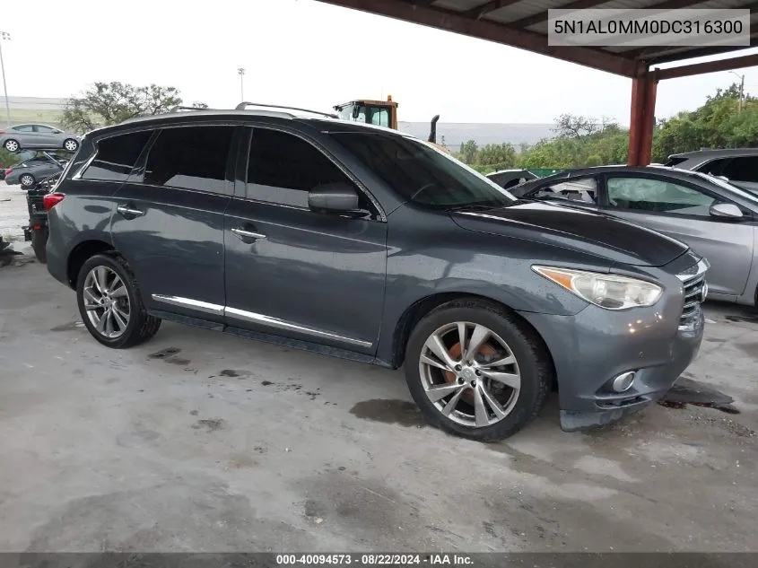 5N1AL0MM0DC316300 2013 Infiniti Jx35