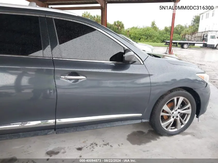 5N1AL0MM0DC316300 2013 Infiniti Jx35