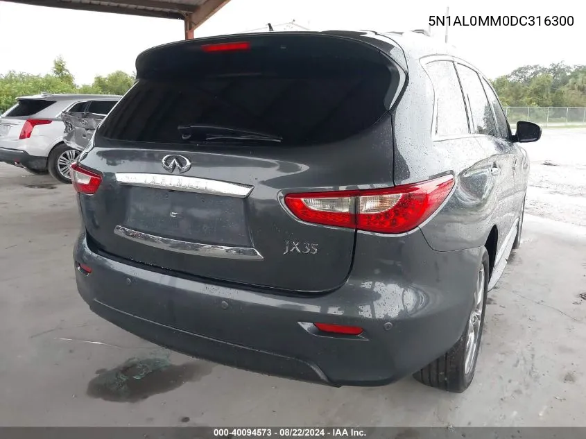 5N1AL0MM0DC316300 2013 Infiniti Jx35