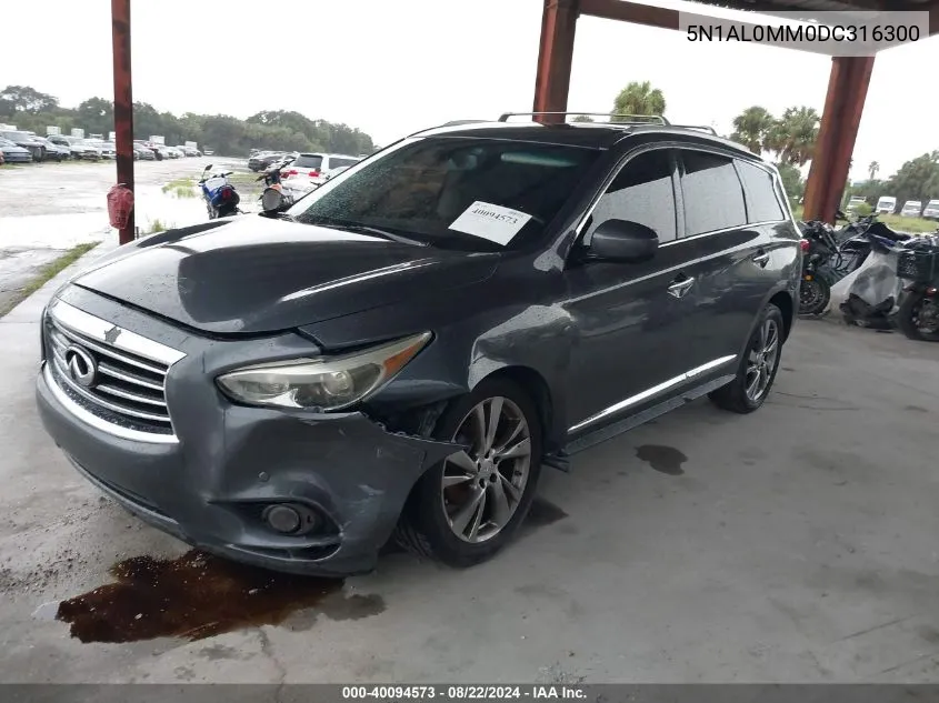 5N1AL0MM0DC316300 2013 Infiniti Jx35