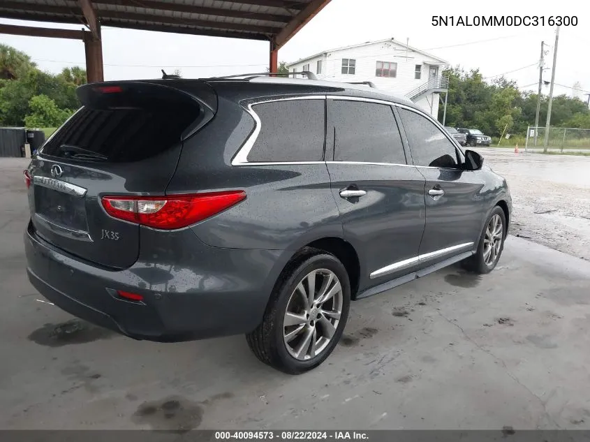 5N1AL0MM0DC316300 2013 Infiniti Jx35