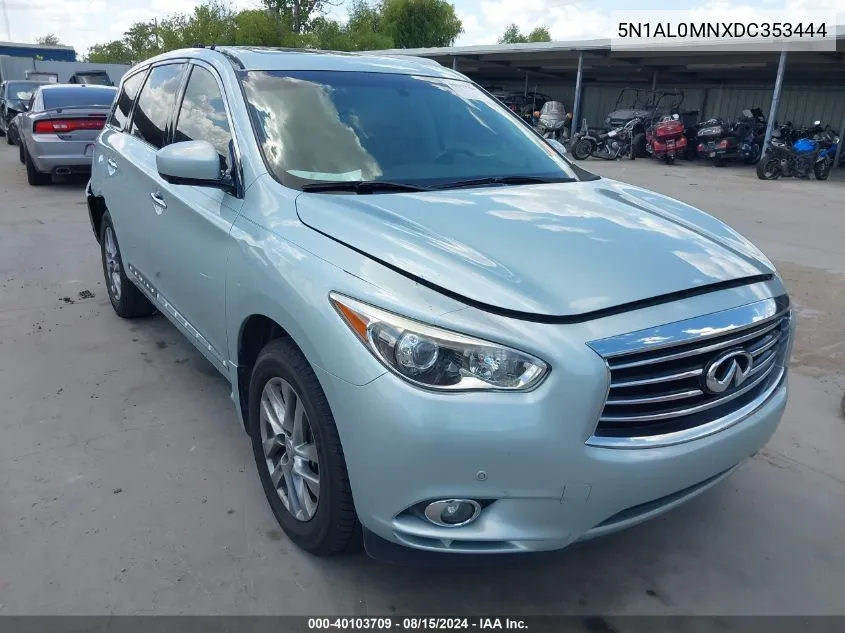 5N1AL0MNXDC353444 2013 Infiniti Jx35