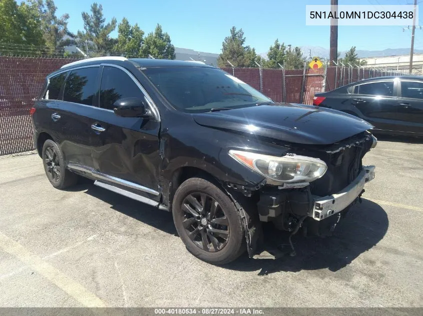 2013 Infiniti Jx35 VIN: 5N1AL0MN1DC304438 Lot: 40180534