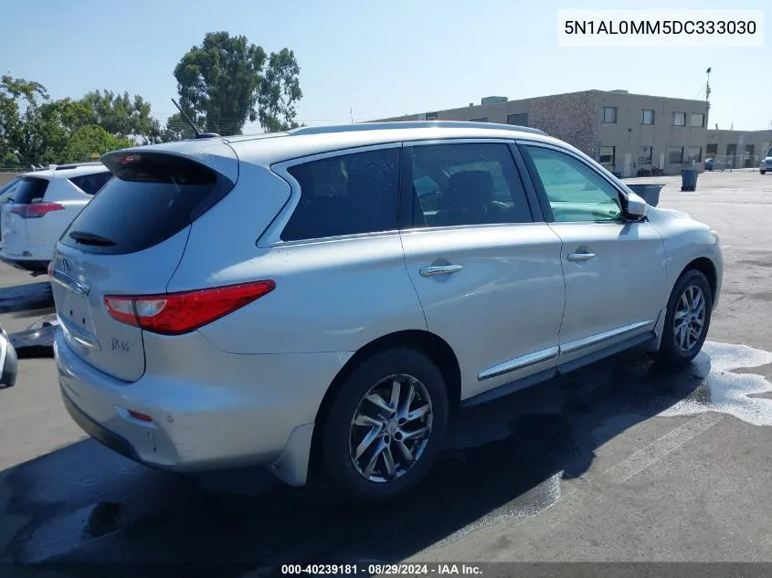 2013 Infiniti Jx35 VIN: 5N1AL0MM5DC333030 Lot: 40239181