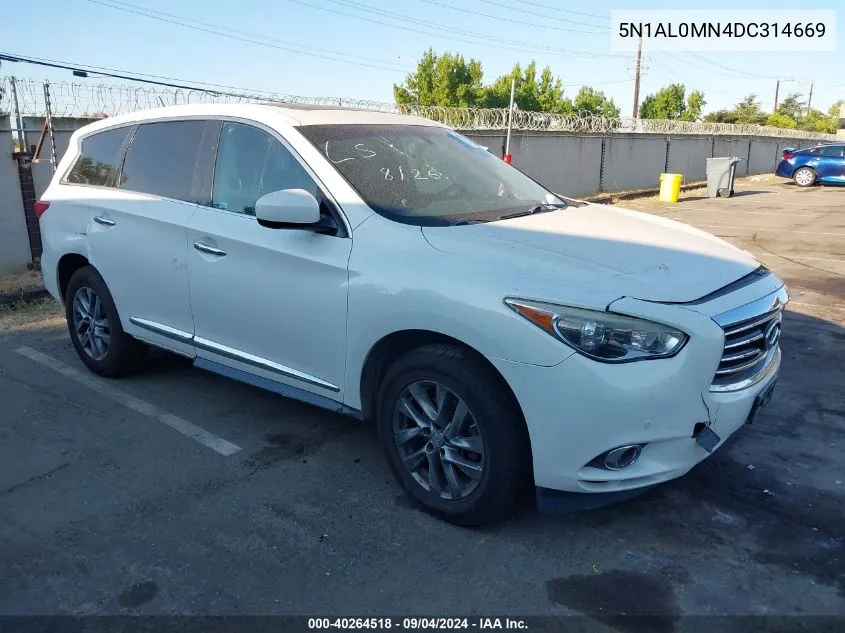 5N1AL0MN4DC314669 2013 Infiniti Jx35