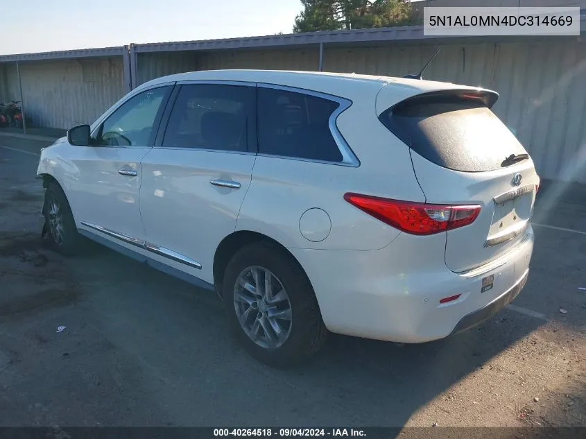 5N1AL0MN4DC314669 2013 Infiniti Jx35