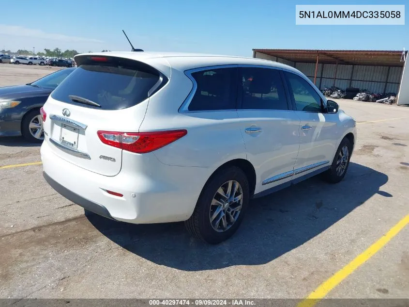 5N1AL0MM4DC335058 2013 Infiniti Jx35