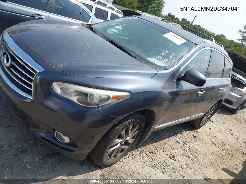 5N1AL0MN2DC347041 2013 Infiniti Jx35