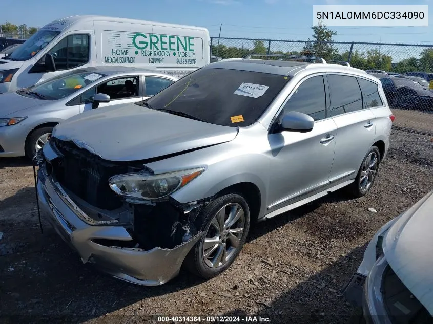 2013 Infiniti Jx35 VIN: 5N1AL0MM6DC334090 Lot: 40314364