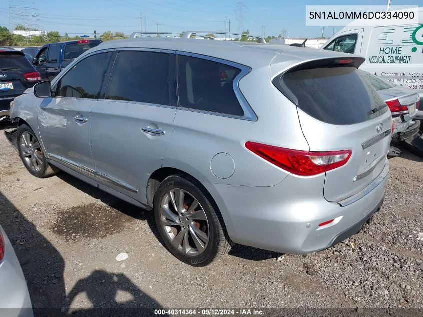 2013 Infiniti Jx35 VIN: 5N1AL0MM6DC334090 Lot: 40314364